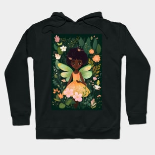 Cute Fairy in the Floral Garden2 Hoodie